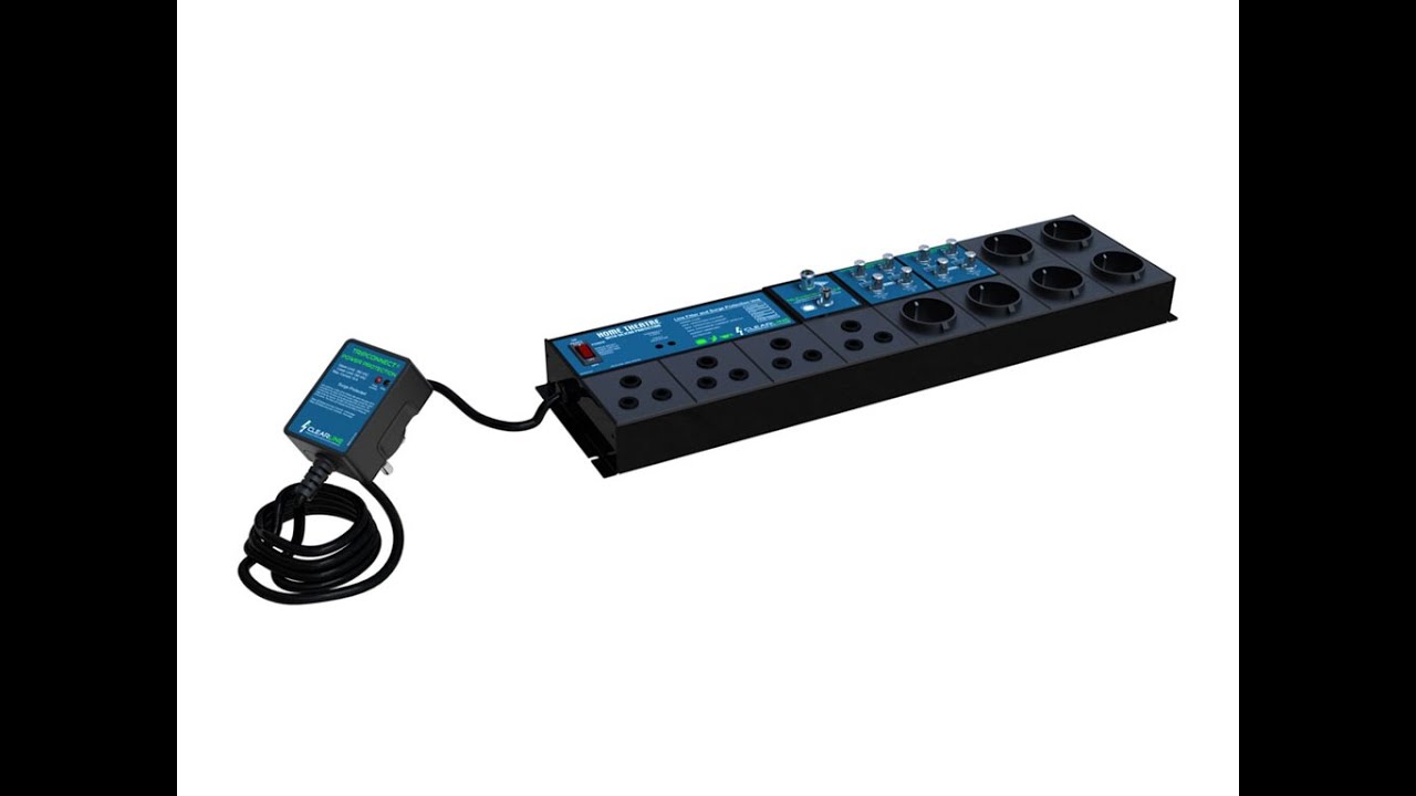 Clearline Home Theatre Protection Against Lightning Surges