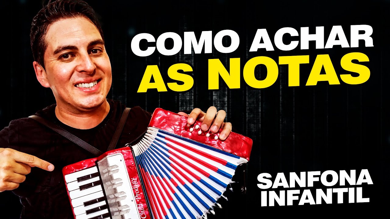 Primeiros Passos para APRENDER a Tocar ACORDEON Infantil