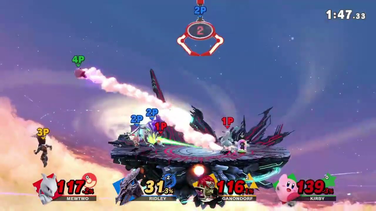 スマブラSP リプレイ タイム制 13057 [26年01月分]【ミュウツー 快勝 歓声 1P自分】