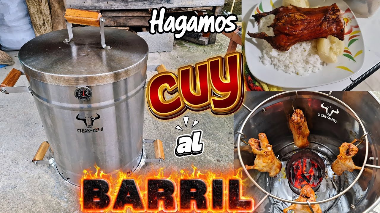 CUY AL BARRIL 🐹 😋 Plato típico NARIÑENSE 🇨🇴 Zona Andina.