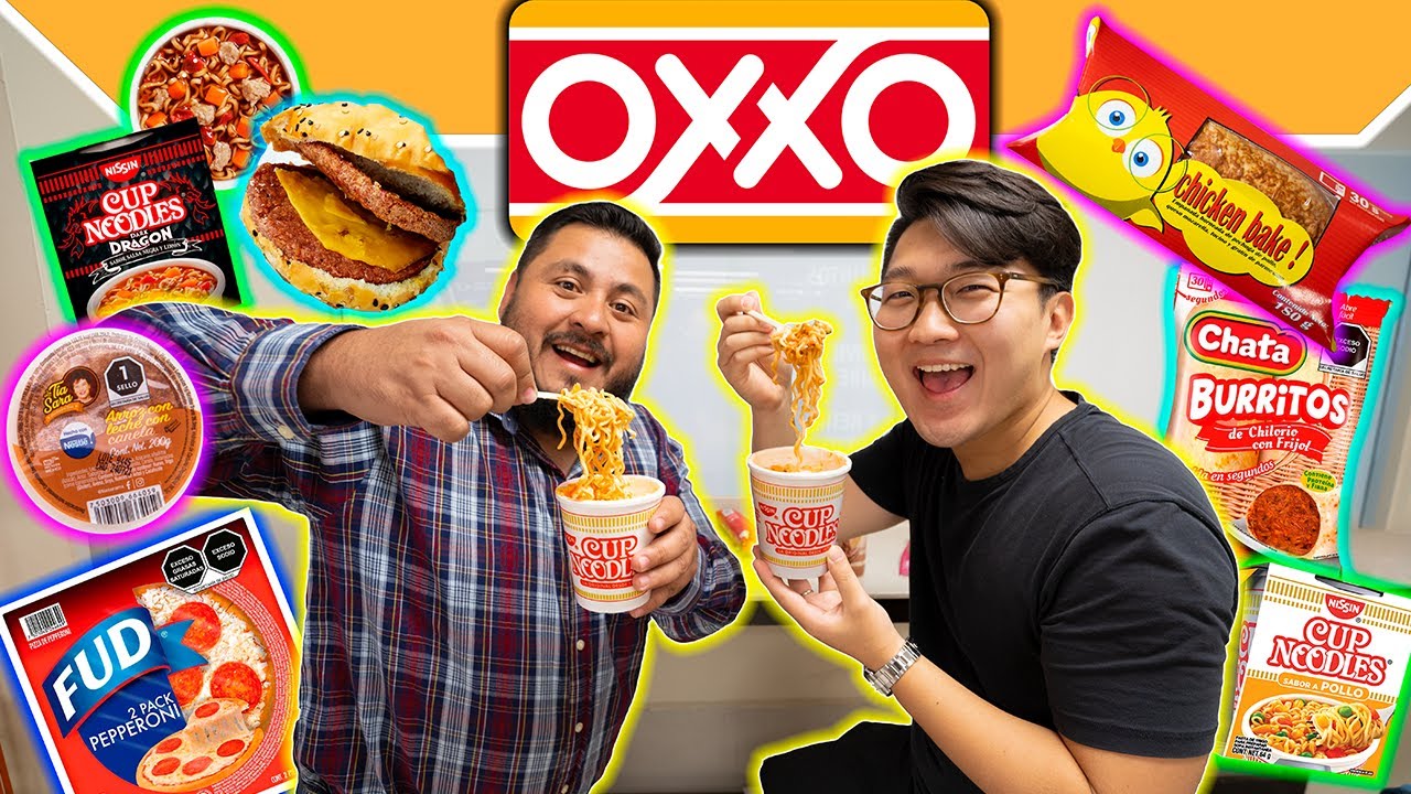 PROBANDO COMIDA del OXXO