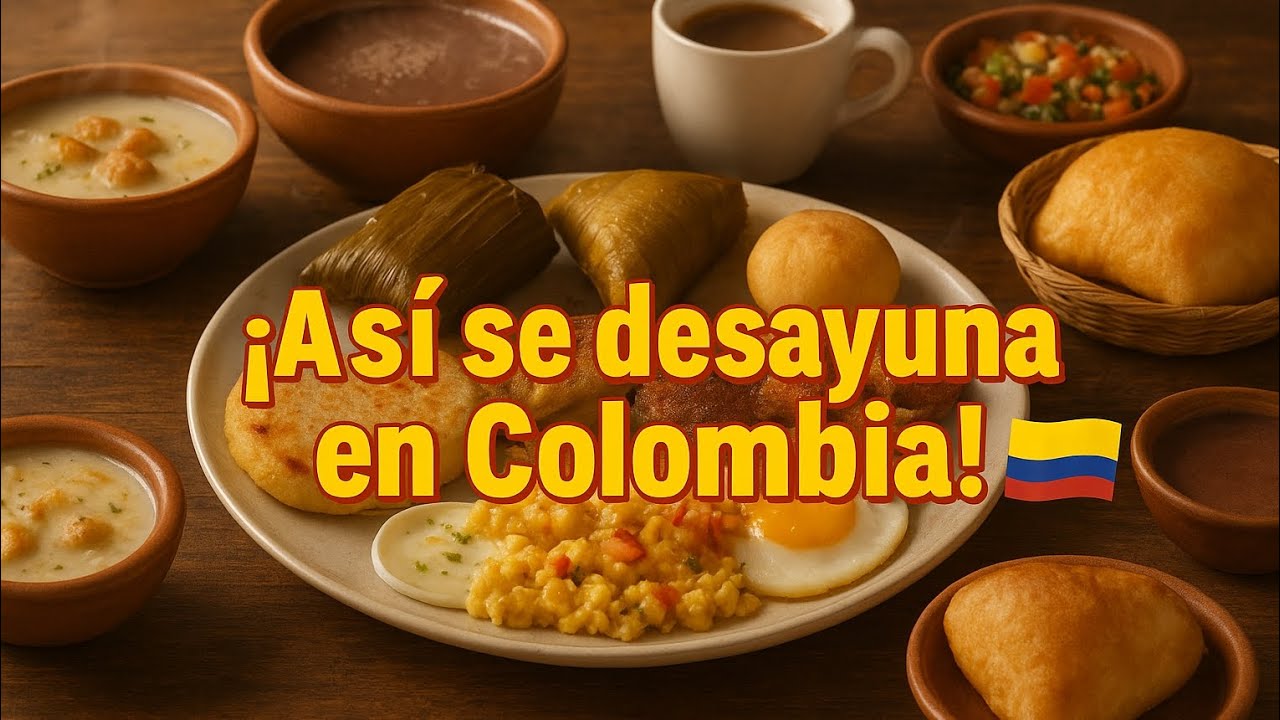 “¡Así se desayuna en Colombia! 🥰 Los 7 desayunos más deliciosos del país 🇨🇴”