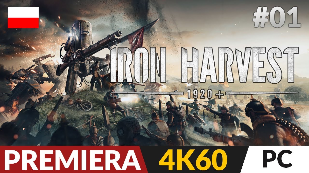 Iron Harvest PL 🎑 #1 / odc.1 🤖 Republika Polanii, RTS i ten klimat! | Gameplay po polsku 4K