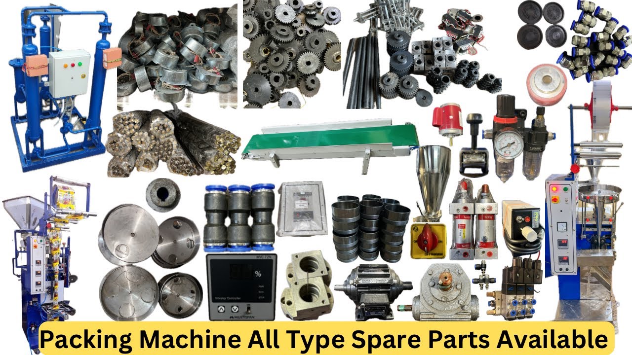 Spare Parts Pouch Packing Machine #sparepartspackingmachine #spareparts 