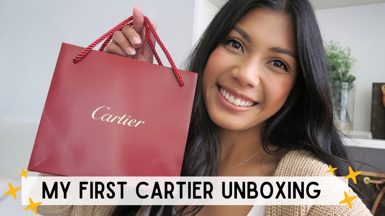 MY FIRST CARTIER UNBOXING: LOVE RING IN YELLOW GOLD | Michelle Orgeta ✨
