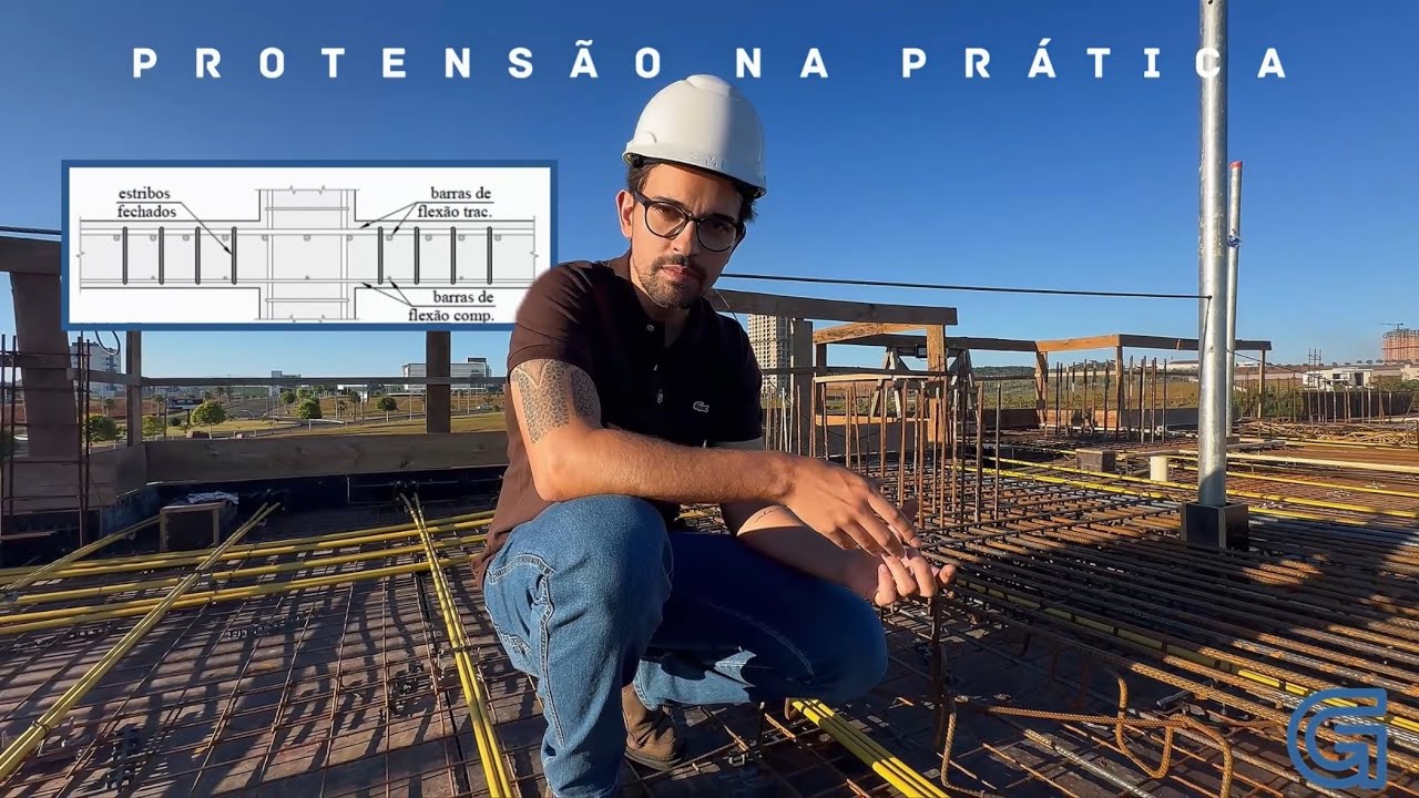 Laje Protendida na Prática: Armaduras Passivas, Punção, Fretagem e Montagem das Cordoalhas - Parte 2
