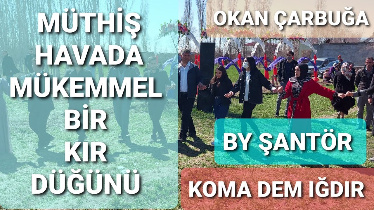 YÜZBAŞILAR KÖYÜ'NDE GÖRKEMLİ BİR KIR DÜĞÜNÜ. KOMA DEM