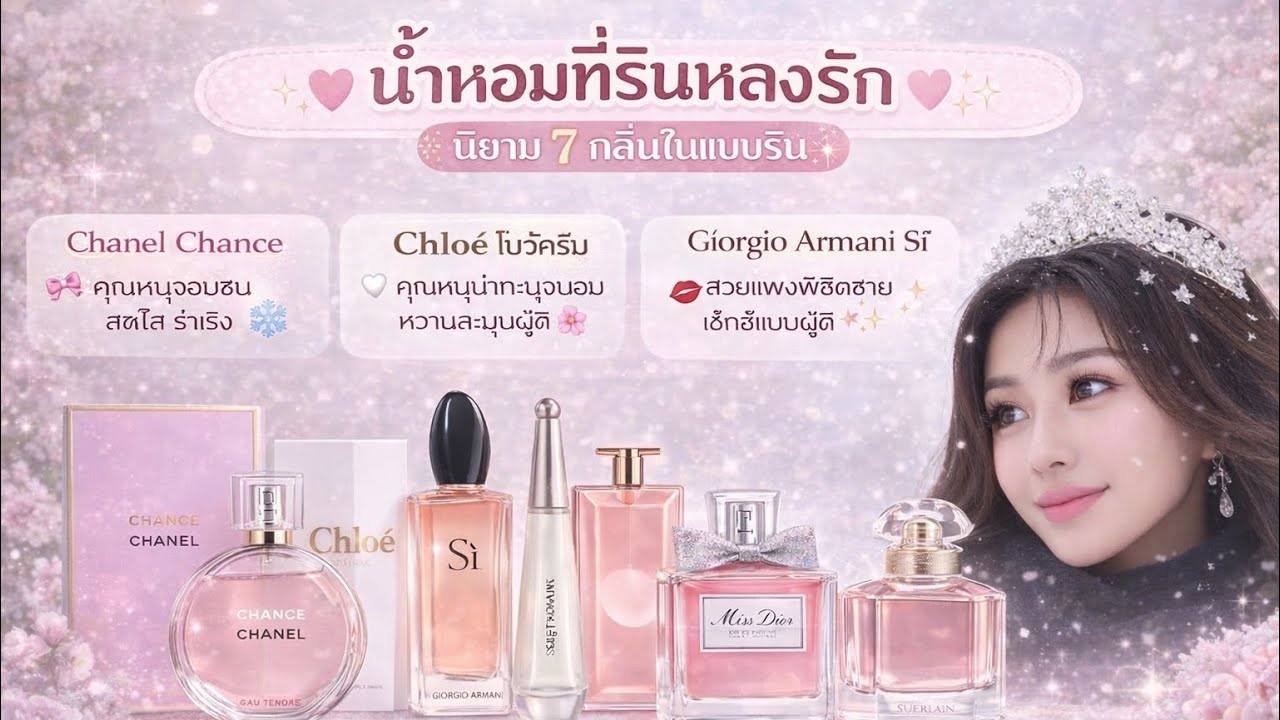 เปิดกรุน้ำหอมตัวดังใช้แล้วชายหลง อยากเข้าใกล้ 2026 #รีวิวน้ำหอม  #น้ำหอมผู้หญิง #น้ำหอม2026 #น้ำหอม 