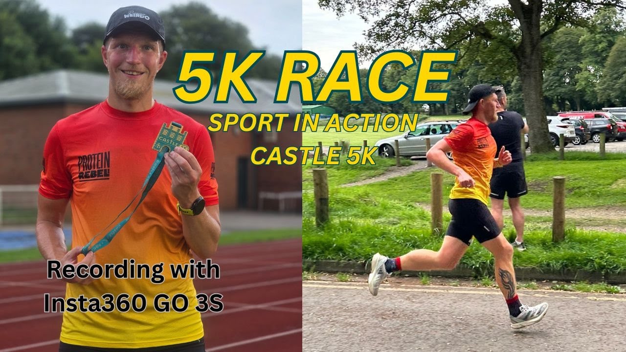 5k Race - Running with Insta360GO 3S! How fast can I run?