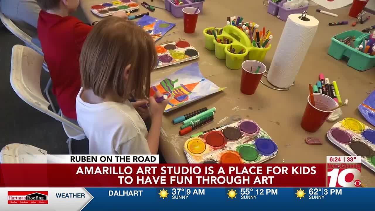 The Dandelion Studio in Amarillo encouraging kids to have fun through art