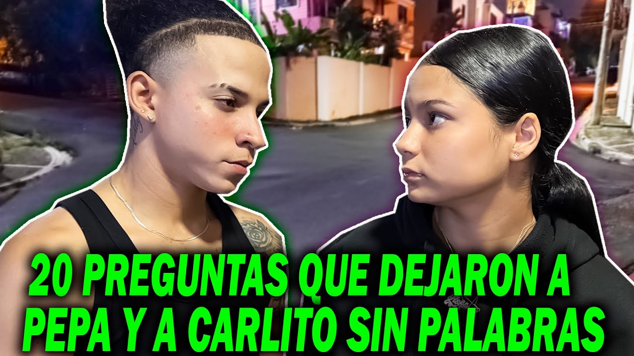 PEPA AND CARLITO ANSWER THE 20 MOST AWKWARD QUESTIONS