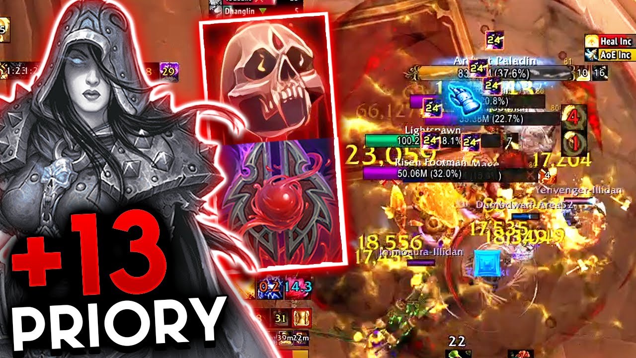 Priory of the Sacred Flame +13 | San'layn Blood DK | TWW SEASON 2 M+