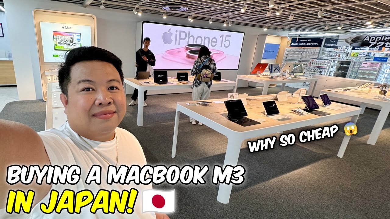 First night in Japan! Buying a Macbook + Dinner in Nagoya Station! 🇯🇵 | May 30, 2024