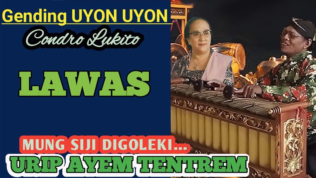GENDING UYON UYON JAWA ERA'70AN - GENDING PENGANTAR TIDUR - ALBUM LAWAS CONDRO LUKITO 