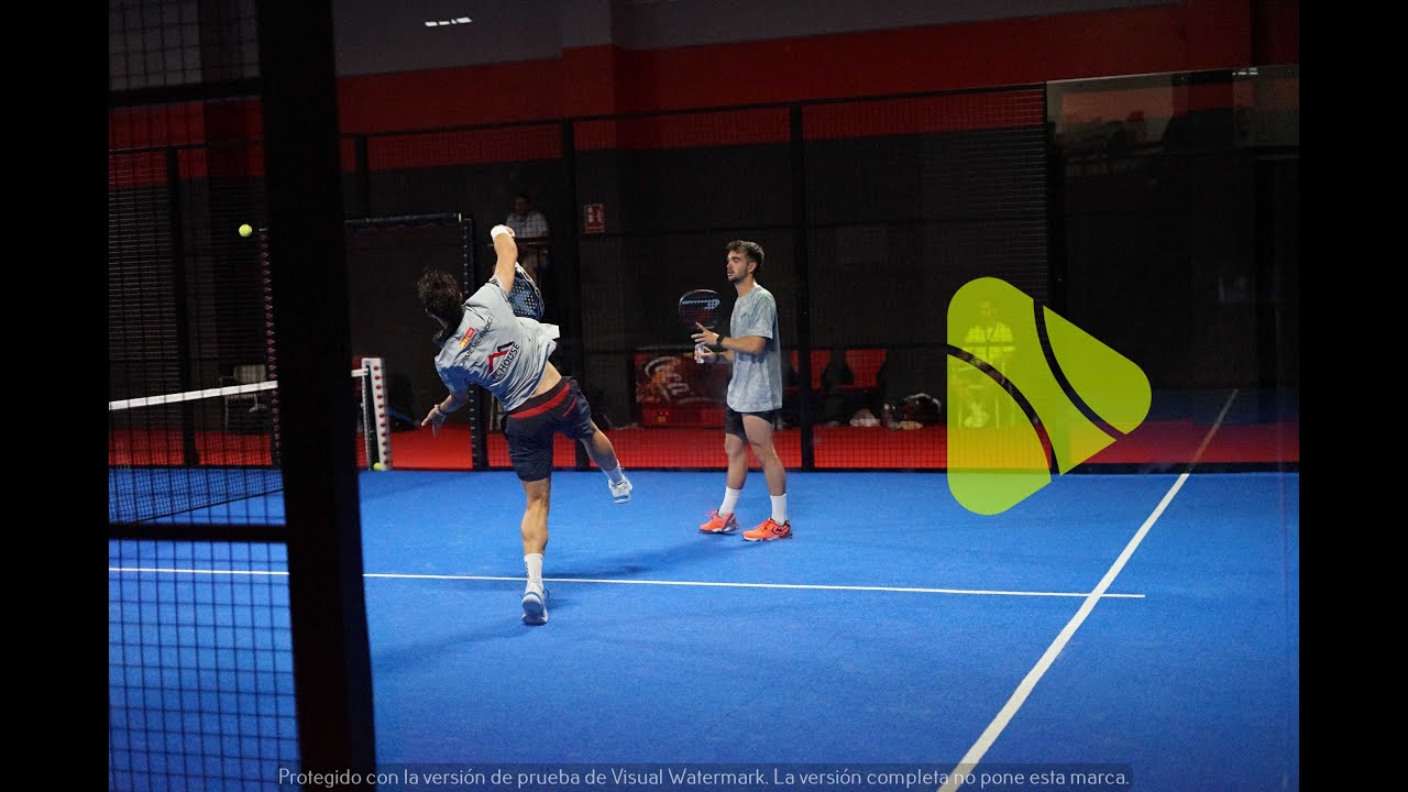 Premier Padel Madrid. Adrián Ronco y Jaime Menéndez contra Pedro Vera y Aitor García.