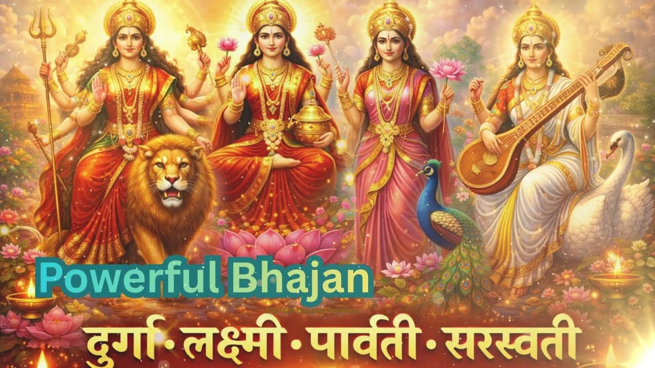 🙏 जय माता दी | दुर्गा लक्ष्मी सरस्वती पार्वती भक्ति भजन | Non Stop Bhajan | #maa