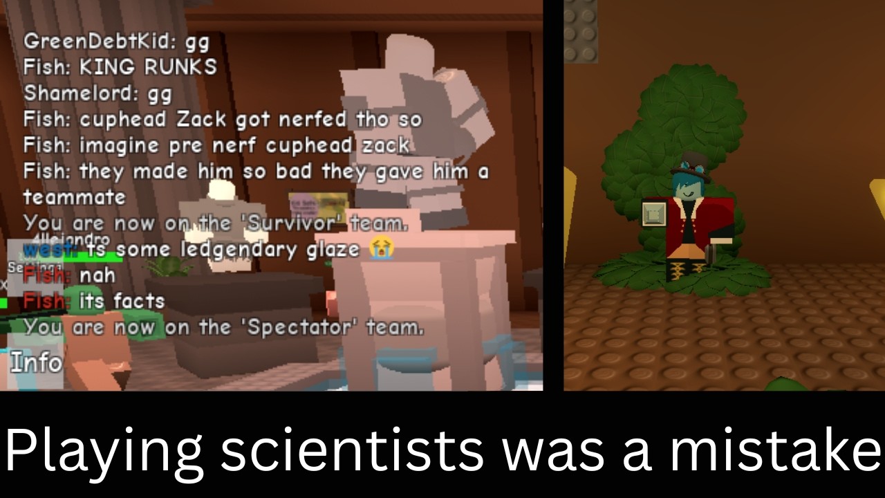Playing scientist is not for the weak | Reckless |