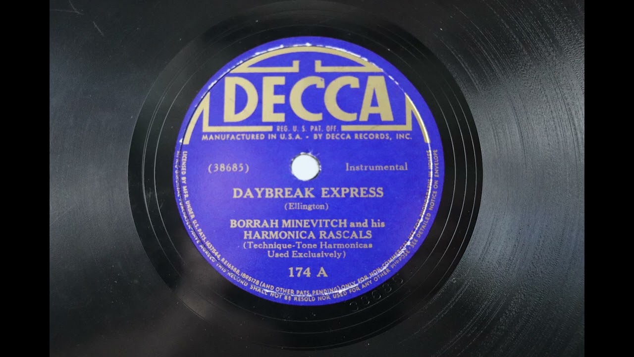 Daybreak Express - Borrah Minevitch and his Harmonica Rascals - Decca - 1934