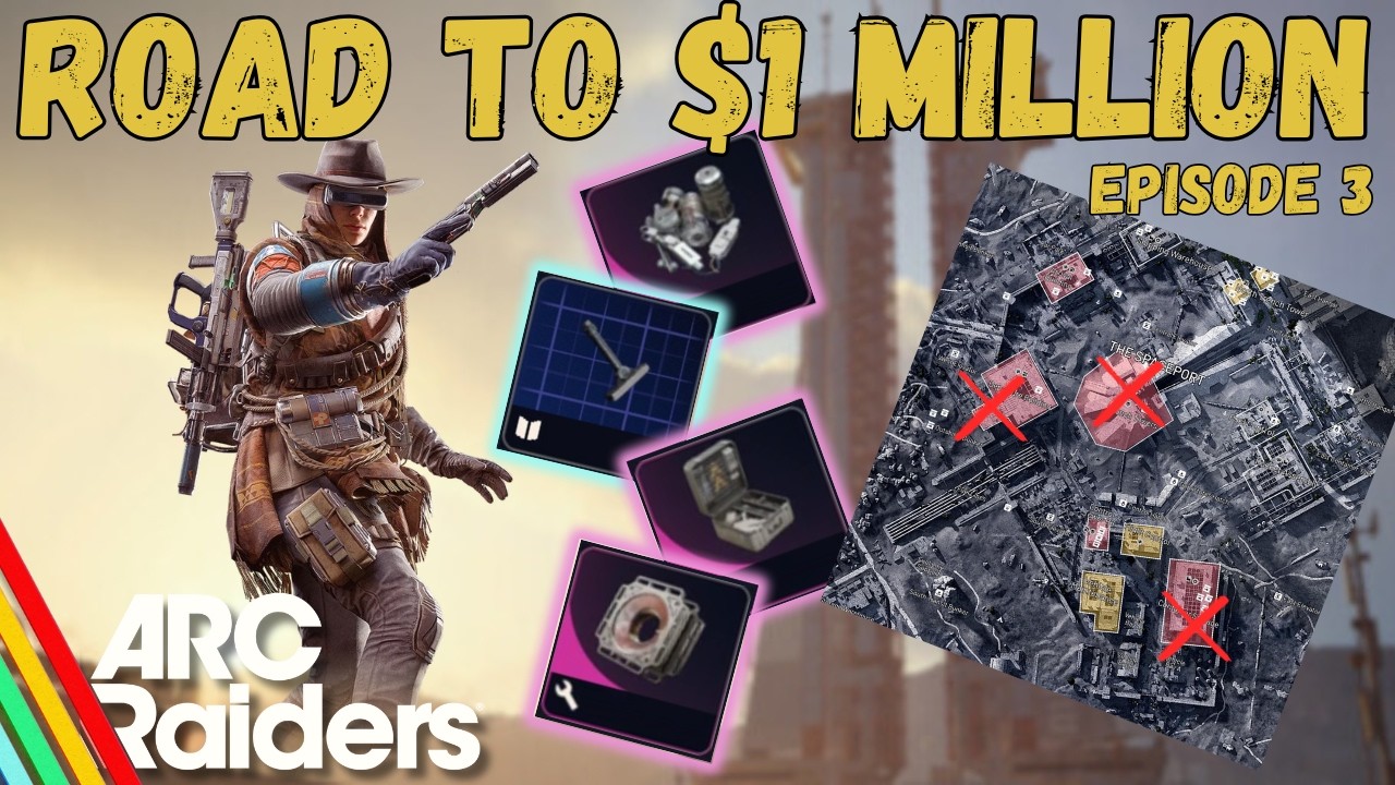 Как найти ЛУЧШИЕ МЕСТА С ДОБЫЧЕЙ на КОСМИЧЕСКОМ ПОРТУ в ARC Raiders!