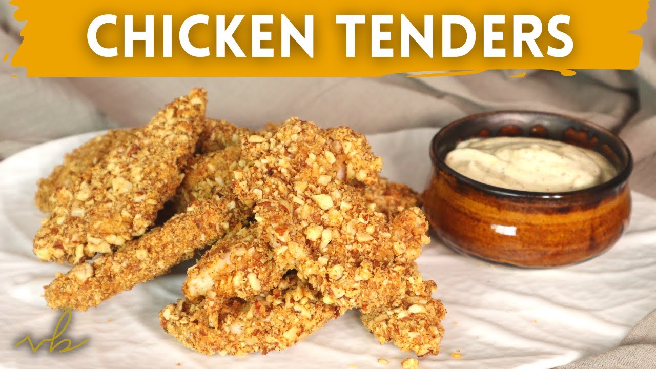BAKED Almond Crusted Chicken Tenders | Vineet Bhatia Recipes