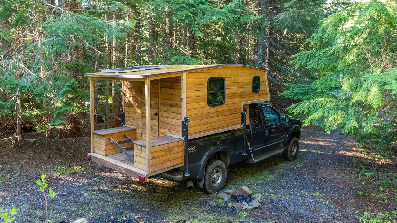 A Night in my Cozy Truck Cabin in the Mountains