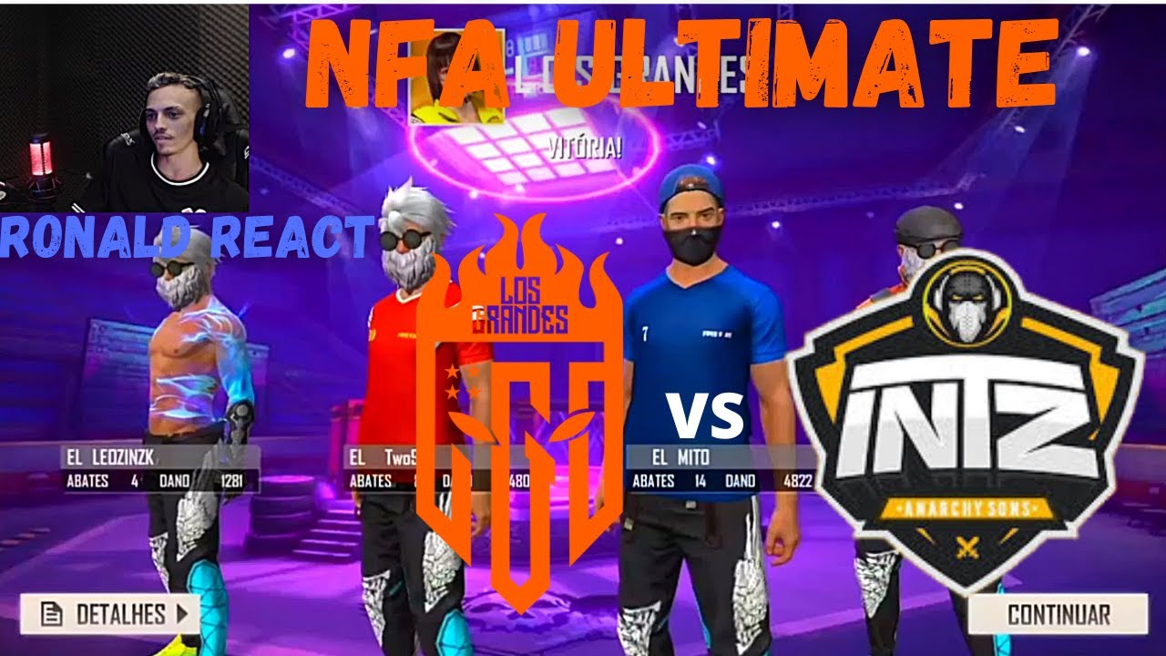 RONALD REAGINDO A NFA ULTIMATE - LOS GRANDES VS ANARCHYSONS - 4x4 INSANO