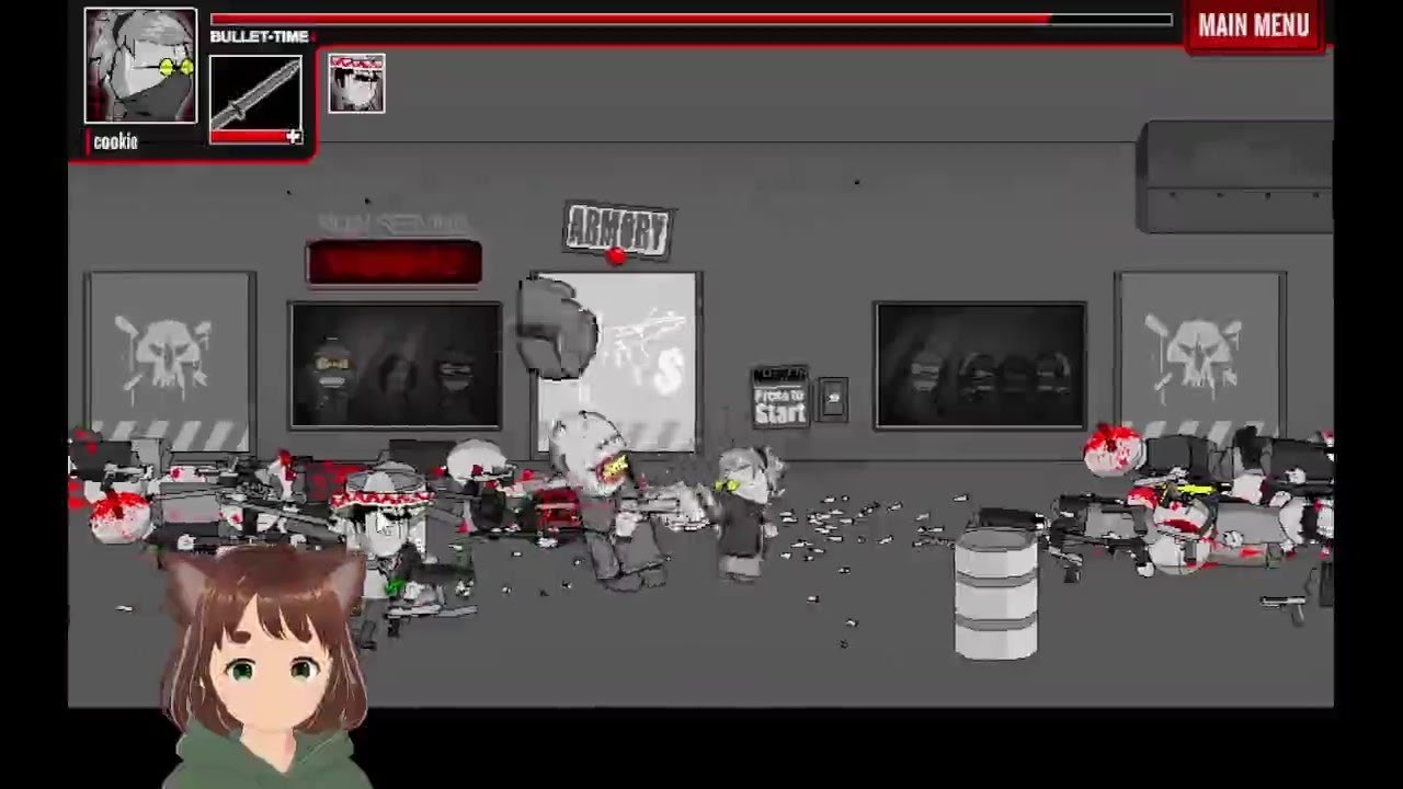 madness project nexus (flash game)//arena mode walkthrough (part 1)//(waves 1-12)