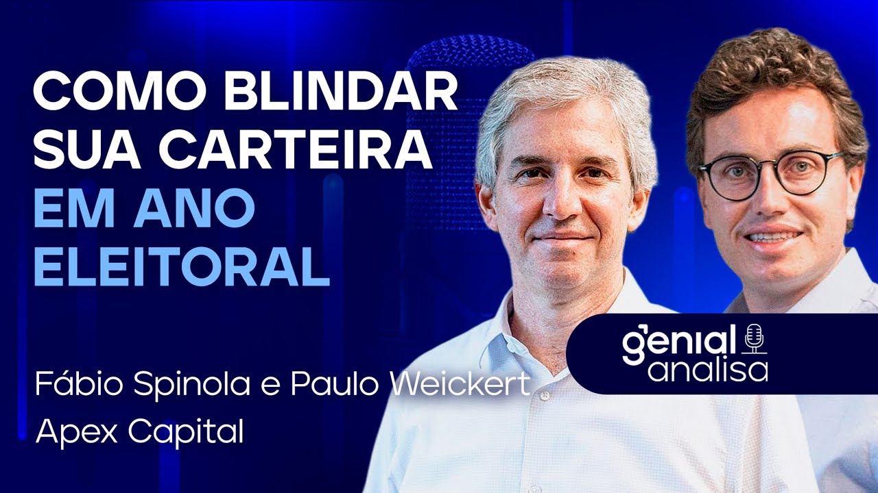 🔴 Como blindar a carteira em ano eleitoral: estratégias p/ investir em 2026 | Podcast Genial Analisa