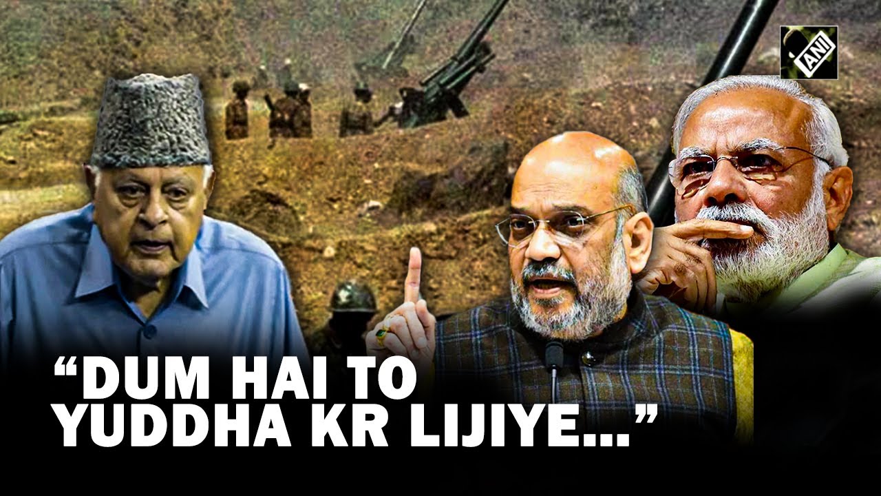 “Dum hai to Yudh kar lijiye…” Farooq Abdullah during No Confidence Motion (Full speech)