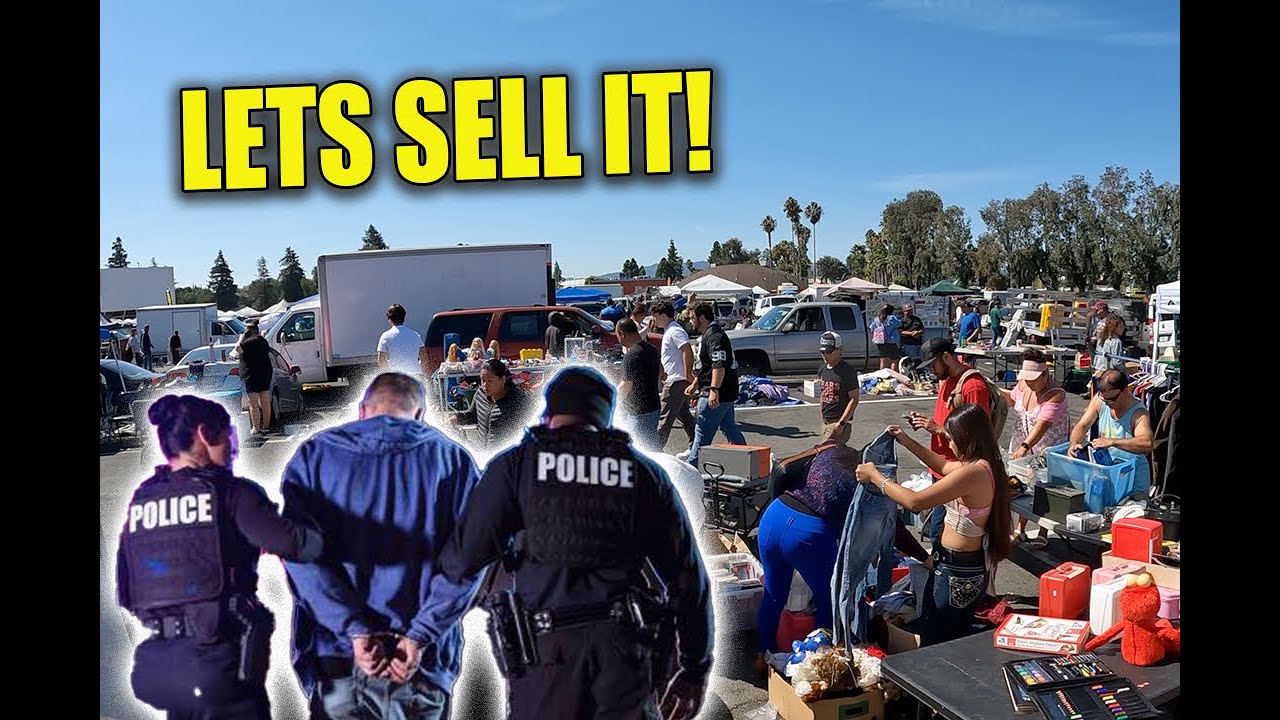 Selling the RICH DRUG DEALERS Storage Unit at the Flea Market!!