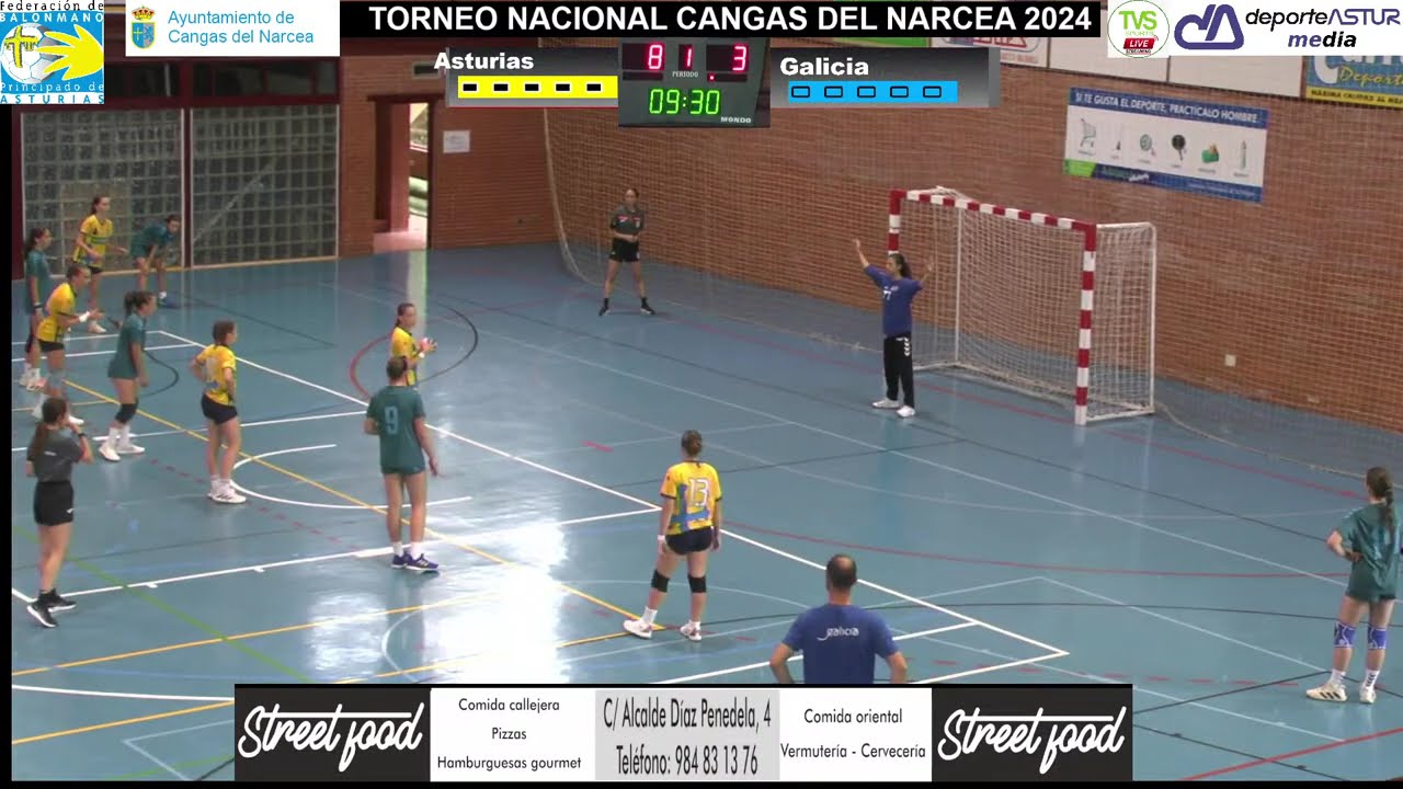 💥ASTURIAS - GALICIA🟡INF FEM🏆XXIX TORNEO NACIONAL CANGAS DEL NARCEA 2024
