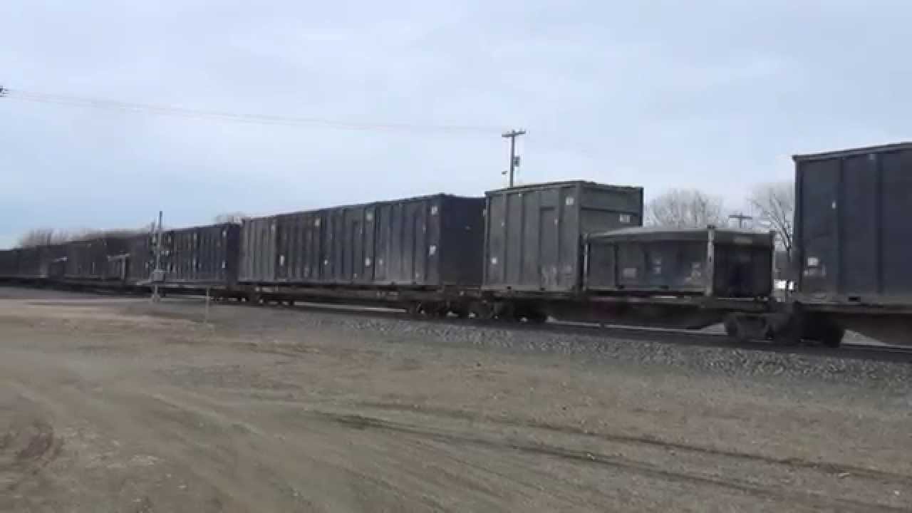 CSX Q711 Trash Train Westbound