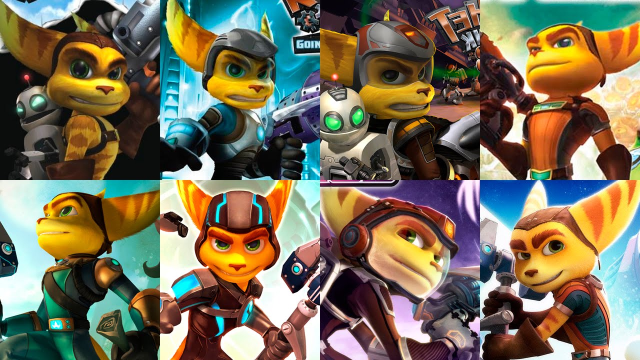Ratchet & Clank 2016 Evolution | Evolucion Grafica de la saga