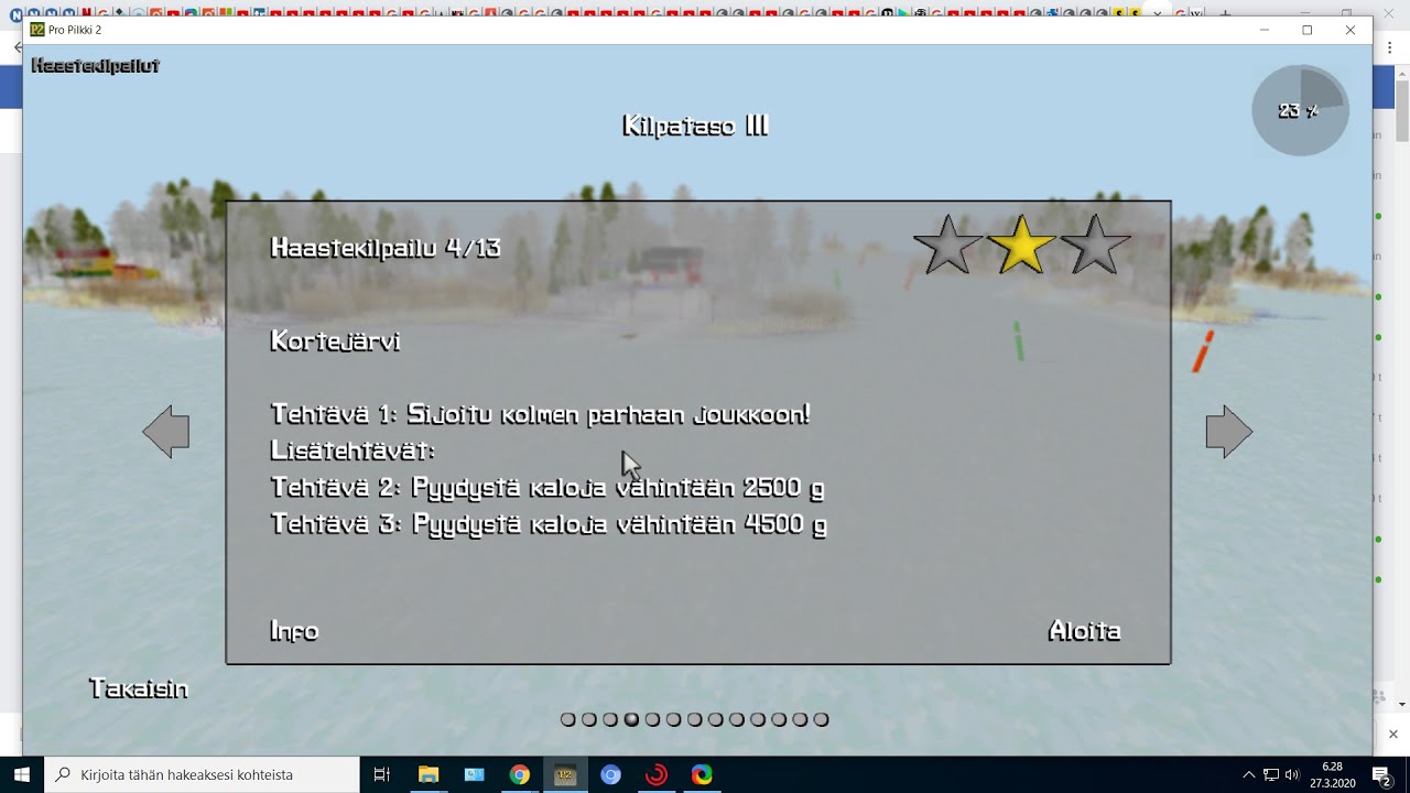 Propilkki 2 Kortejärvi haaste läpi/Challange (success)