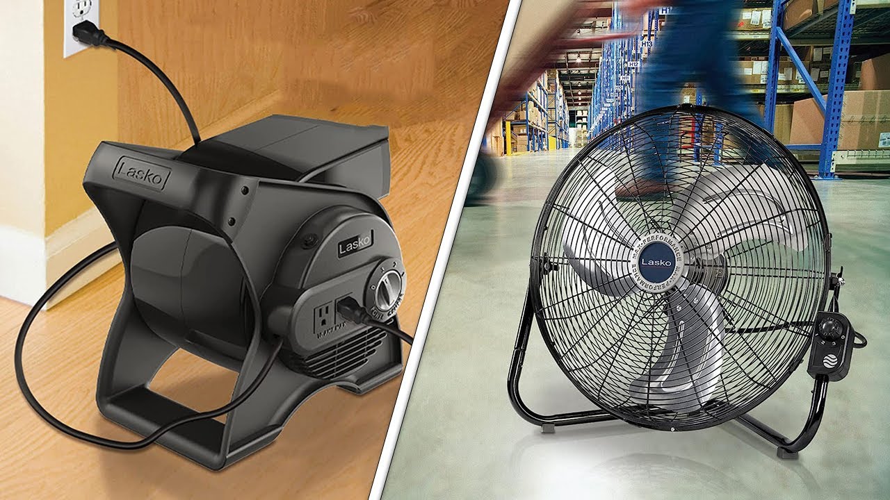 Whisper Quiet and Powerful Best High Velocity Floor Fans