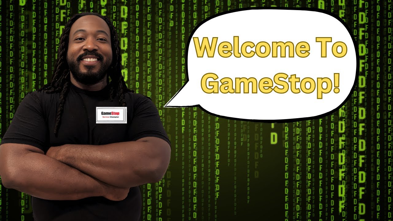 I do not work at GameStop I just look like that...