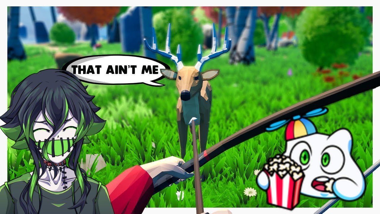 The REAL Cursed Deer Game! | Smii7y Reaction