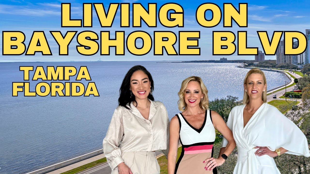 TAMPA FL'S MOST ICONIC STREET: LIVING ON BAYSHORE BLVD ☀️