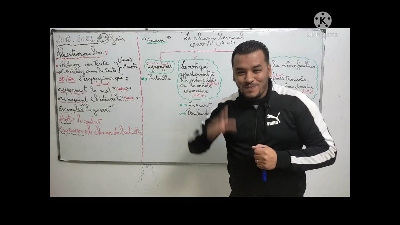 06.Bac22. Le champ lexical+le lexique du texte d'histoire part 1 + مصطلحات النص التاريخي الجزء الأول