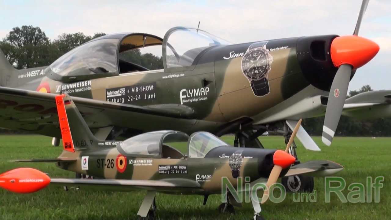 Nico und Ralf Niebergall - SIAI Marchetti SF-260 - Synchronflug