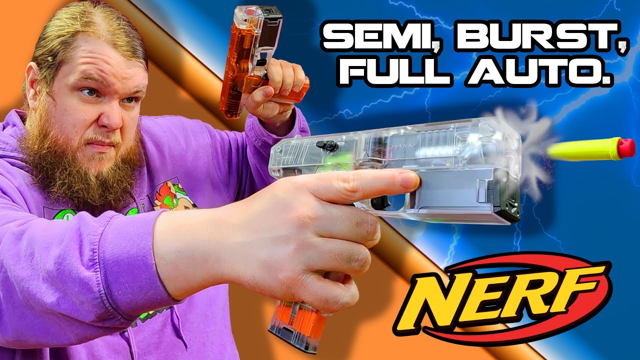 Вы не поверите, на что способен этот пистолет NERF...