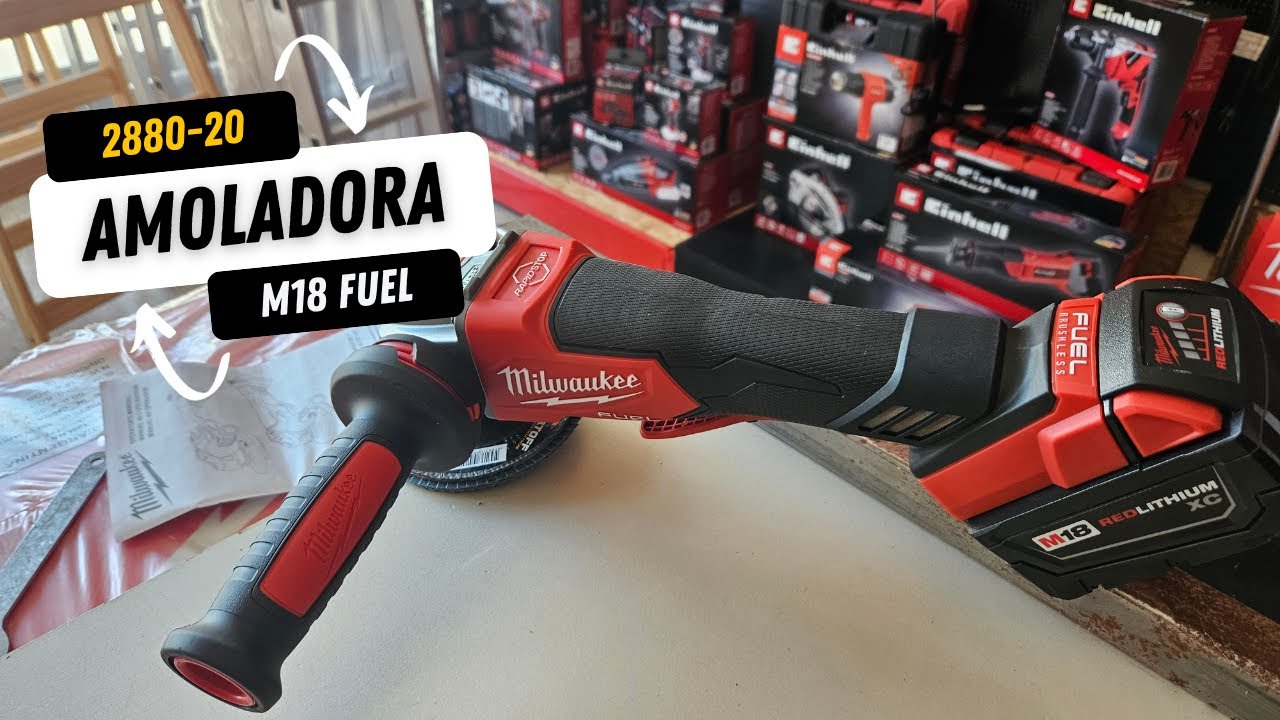 Amoladora Milwaukee 2880-20 (todo lo que debes saber antes de COMPRAR)