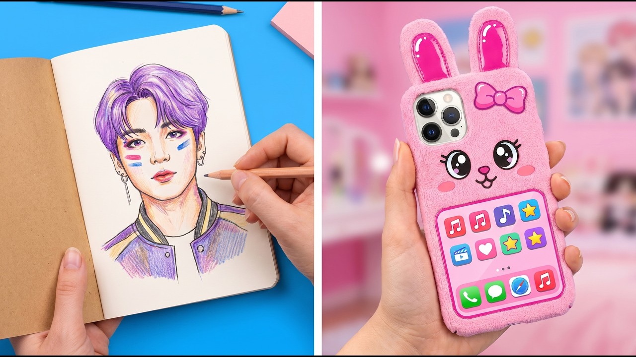 Sprunki or Huntrix? 👀 Rumi Builds a Hidden K-Pop Cardboard Dream House!