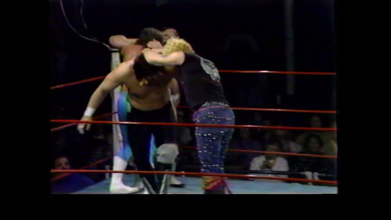 11/21/1987 TV Trophy Over The Top Battle Royal - Art Barr Chris Colt - I Remember Portland Wrestling