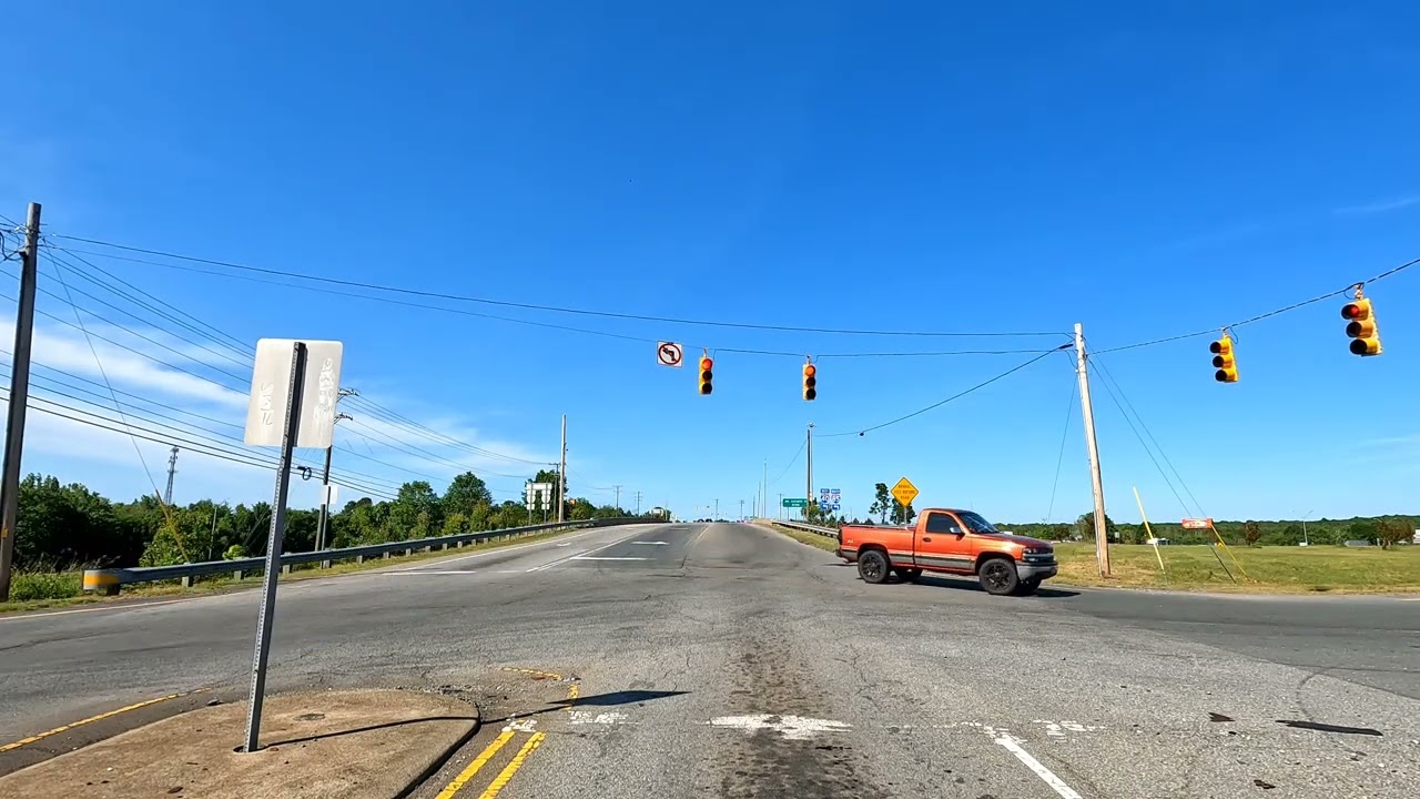 HAW RIVER | BURLINGTON | GRAHAM NORTH CAROLINA - ONLINE VIDEO TOURING THESE CITIES 4K - UHD