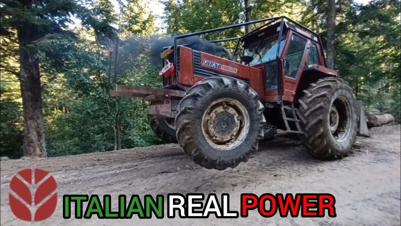 FIAT 1880 nel bosco *EXTREME* Forestry