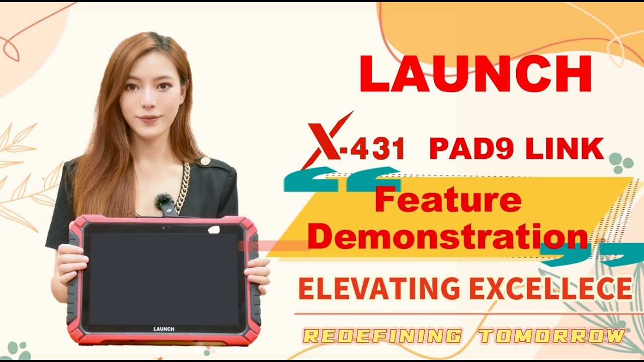 X-431 PAD9 LINK — Демонстрация функций, Эпизод 1 | ЗАПУСК