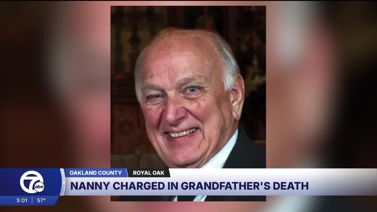 Nanny charged in murder of child's grandfather at Royal Oak home