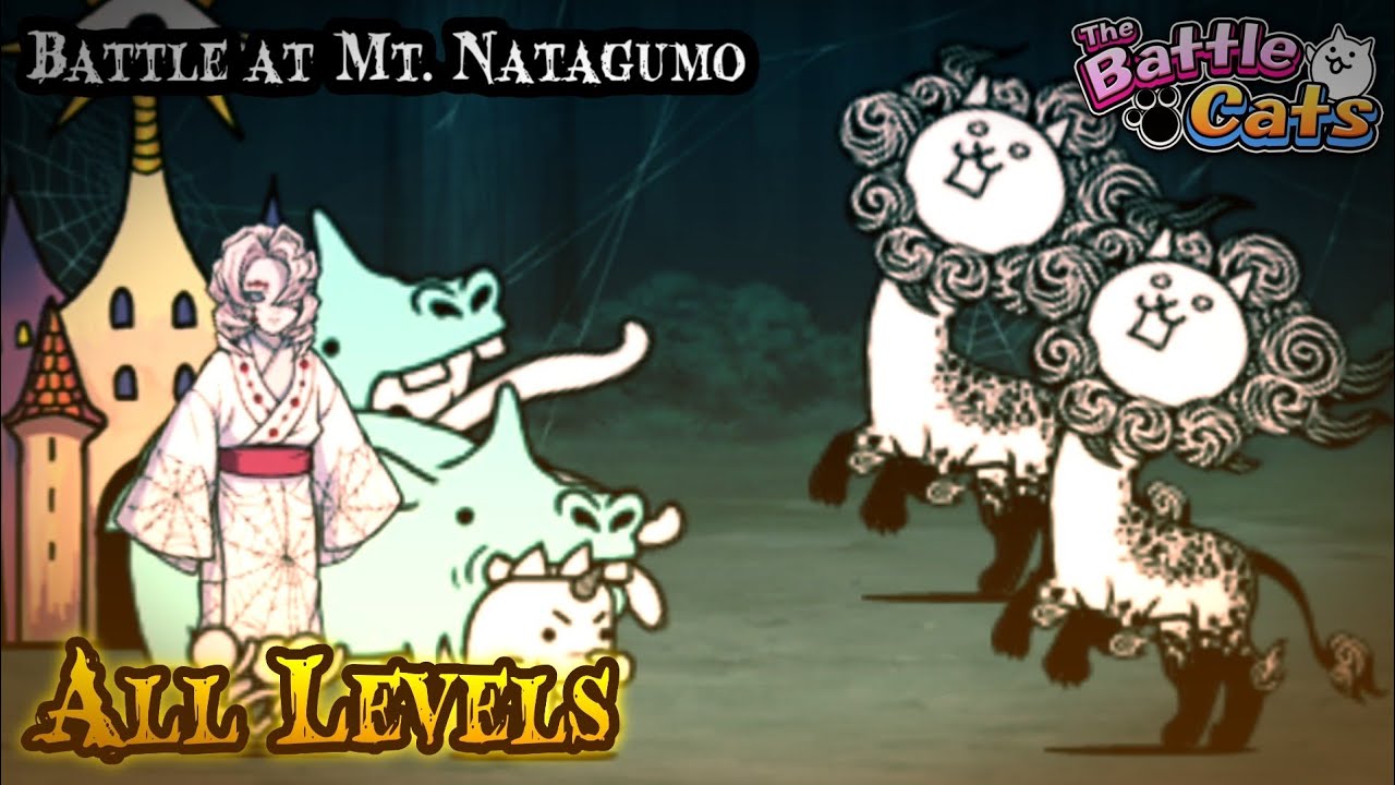 The Battle Cats - All Levels - Battle at Mt. Natagumo (Demon Slayer Collab)