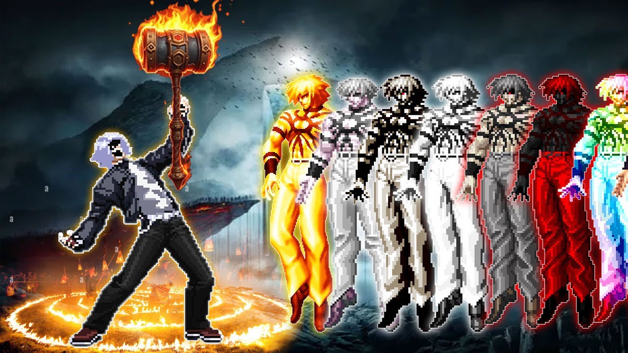 [KOF Mugen] Code 17 Vs Great Orochi TEam